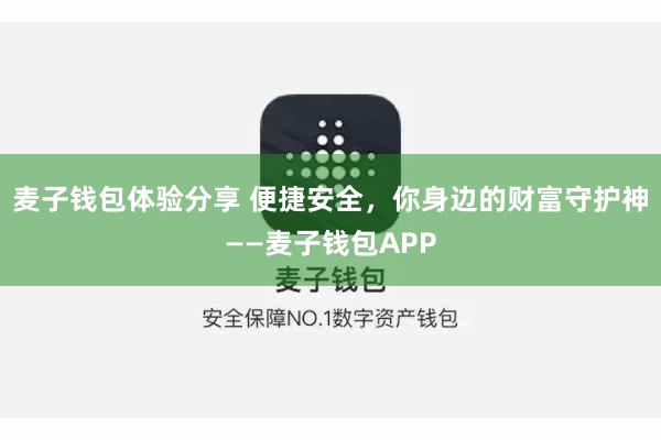 麦子钱包体验分享 便捷安全，你身边的财富守护神——麦子钱包APP